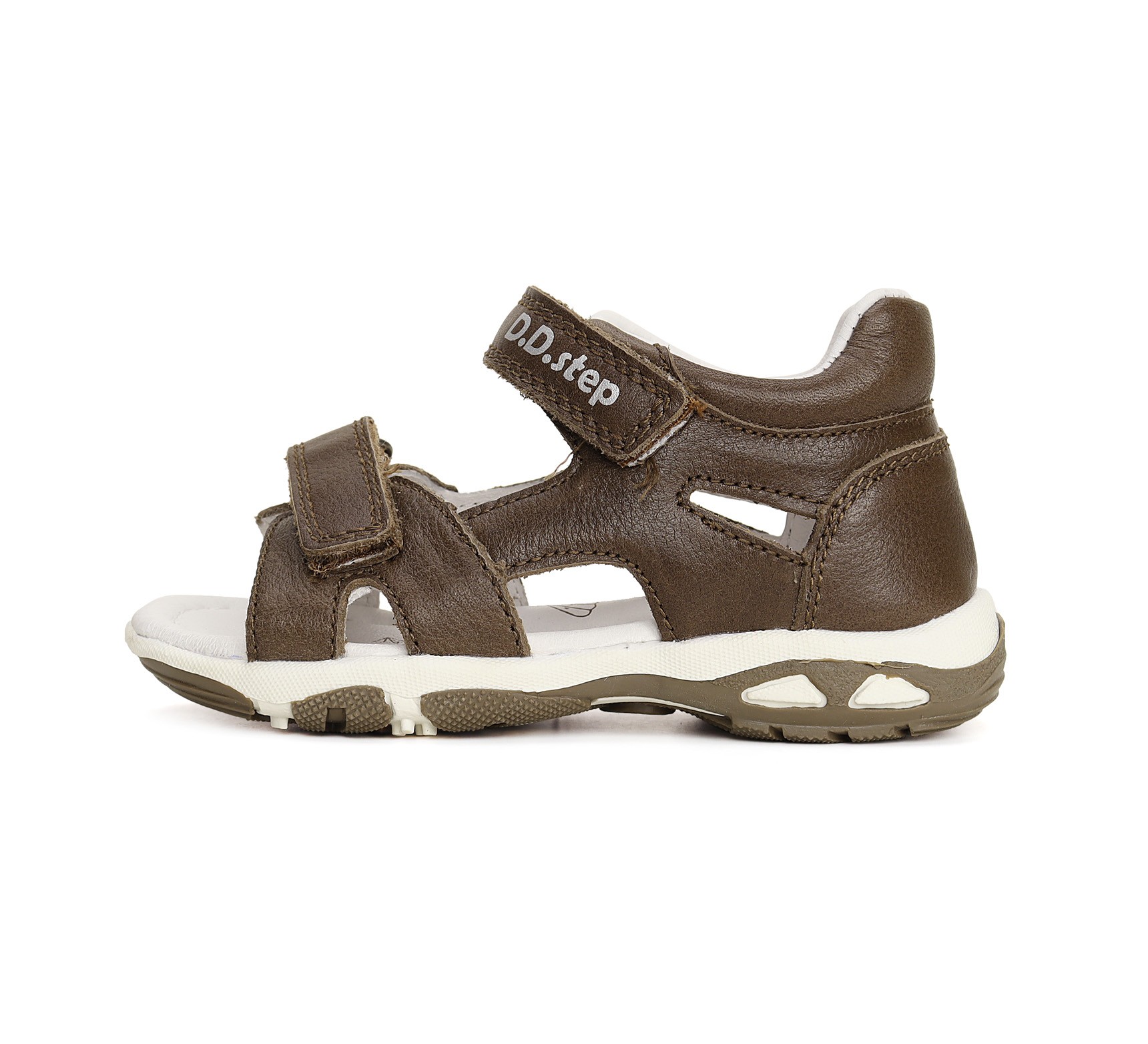 Rudos basutės 20-24 d. G290-41965B. D.D.Step (Vengrija). Batai vaikams 3 batukai vaikams D.D.Step (Vengrija) Rudos basutės 20-24 d. G290-41965B