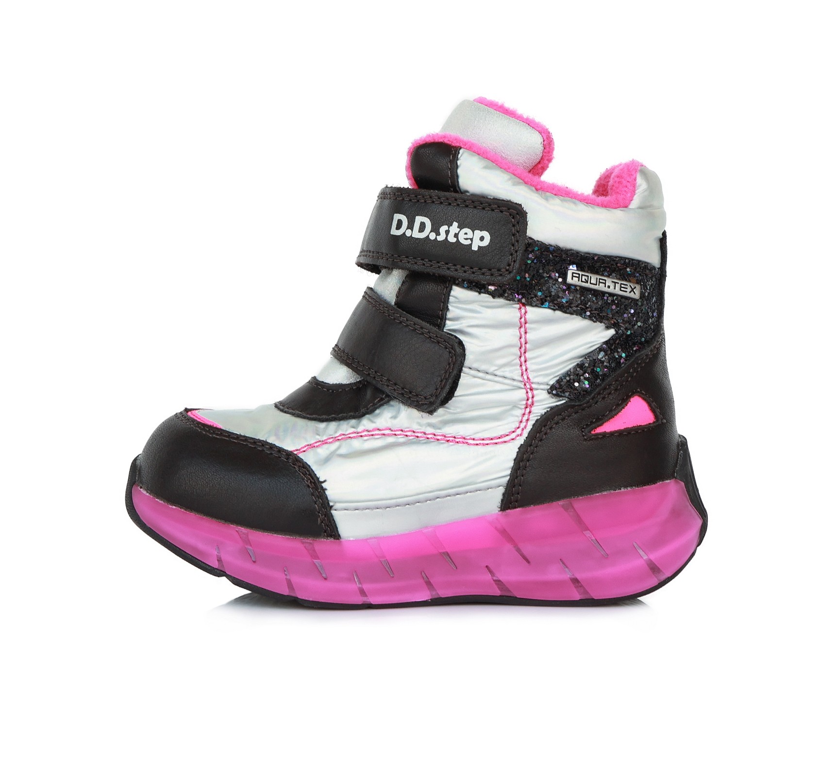 Sniego batai su vilna 24-29 d. F651454BM. D.D.Step (Vengrija). Batai vaikams 3 batukai vaikams D.D.Step (Vengrija) Sniego batai su vilna 24-29 d. F651454BM