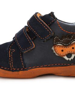 batukai vaikams D.D.Step (Vengrija)  Tamsiai mėlyni batai 19-24 d. 015148U