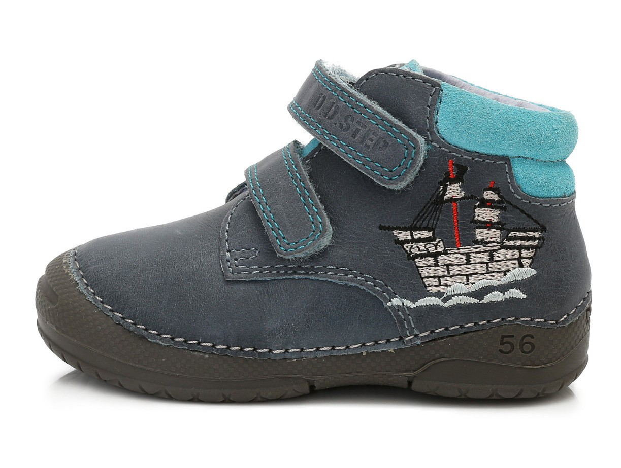 Tamsiai mėlyni batai 19-24 d. 038251U. D.D.Step (Vengrija). Batai vaikams 3 batukai vaikams D.D.Step (Vengrija) Tamsiai mėlyni batai 19-24 d. 038251U