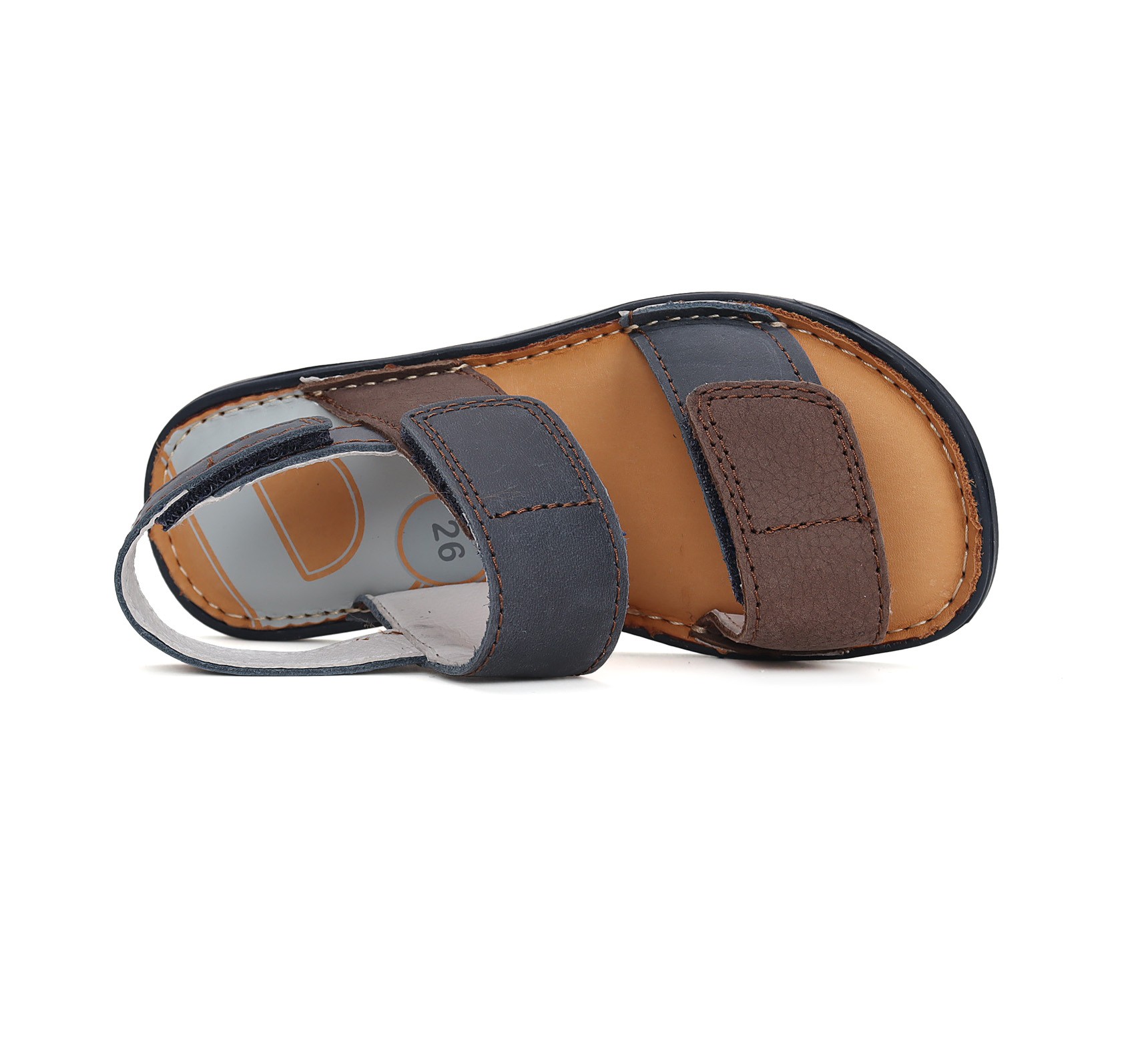 Tamsiai mėlynos barefoot basutės 26-31 d. G076-41539BM. D.D.Step (Vengrija). Batai vaikams 6 batukai vaikams D.D.Step (Vengrija) Tamsiai mėlynos barefoot basutės 26-31 d. G076-41539BM