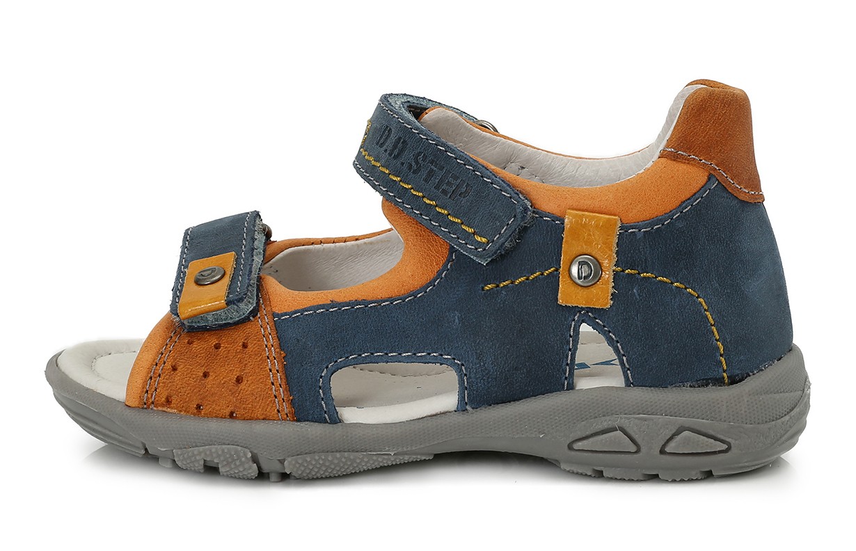 Tamsiai mėlynos basutės 19-24 d. AC2907010AU. D.D.Step (Vengrija). Batai vaikams 3 batukai vaikams D.D.Step (Vengrija) Tamsiai mėlynos basutės 19-24 d. AC2907010AU