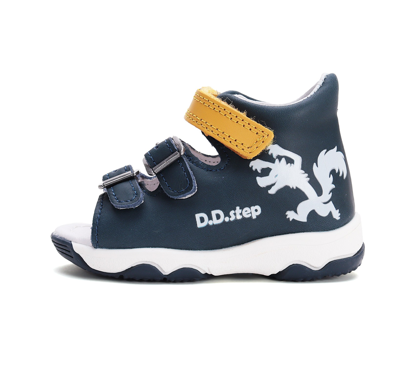 Tamsiai mėlynos basutės 20-25 d. G064-51156. D.D.Step (Vengrija). Batai vaikams 3 batukai vaikams D.D.Step (Vengrija) Tamsiai mėlynos basutės 20-25 d. G064-51156