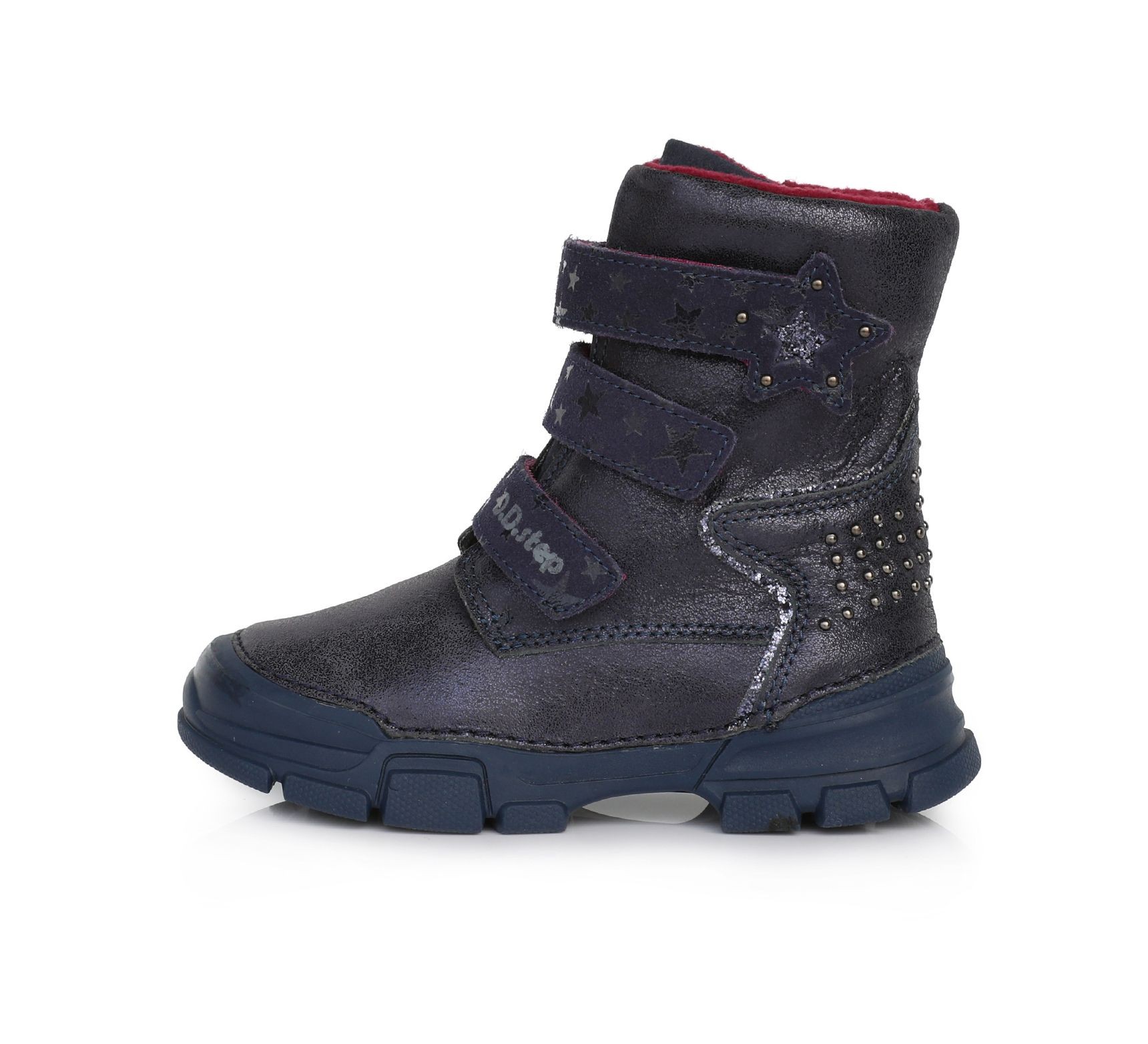 Žieminiai batai su vilna 25-30 d. W056724BM. D.D.Step (Vengrija). Batai vaikams 4 batukai vaikams D.D.Step (Vengrija) Žieminiai batai su vilna 25-30 d. W056724BM