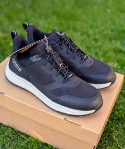 VIKING Impact WP SL rudeniniai/pavasariniai batai vaikams, juodos spalvos, vandeniui atsparūs, lengvi, su elastingais raišteliais ir lipduku