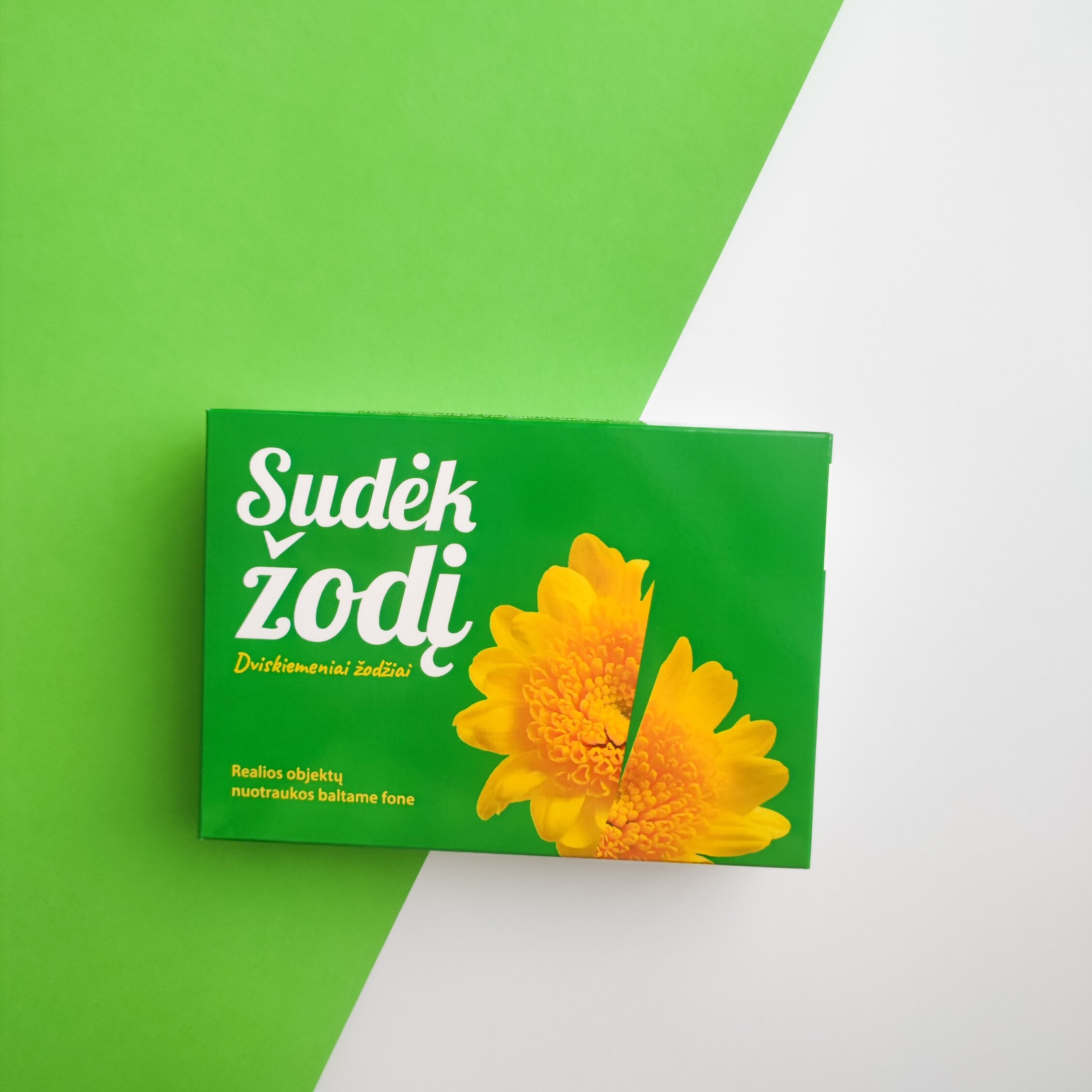 Skaitymo kortelės „Sudėk žodį. Dviskiemeniai žodžiai“ 8 Skaitymo kortelės „Sudėk žodį. Dviskiemeniai žodžiai“ - Image 6