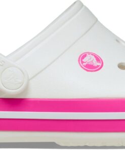 Clogs Crocs™ Crocband Clog Kid's 207005 White/Pink Crush For Kids