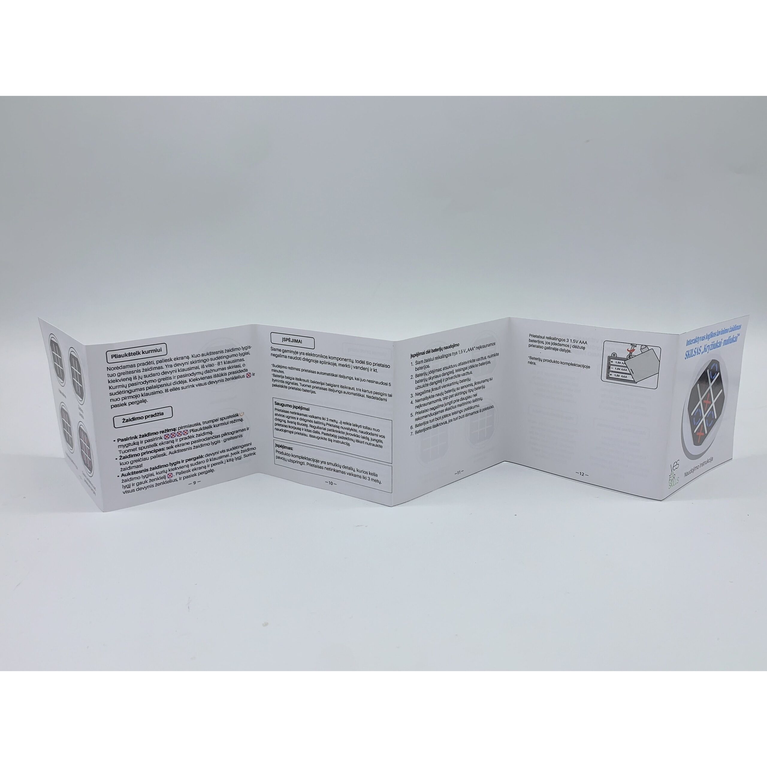 Interaktyvus logikos lavinimo žaidimas SKILSAS “Kryžiukai-nuliukai” 7 Interaktyvus logikos lavinimo žaidimas SKILSAS “Kryžiukai-nuliukai” - Image 6