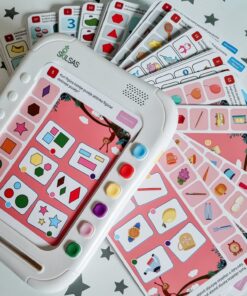 Interaktyvus logikos lavinimo žaidimas SKILSAS su užduočių kortelėmis