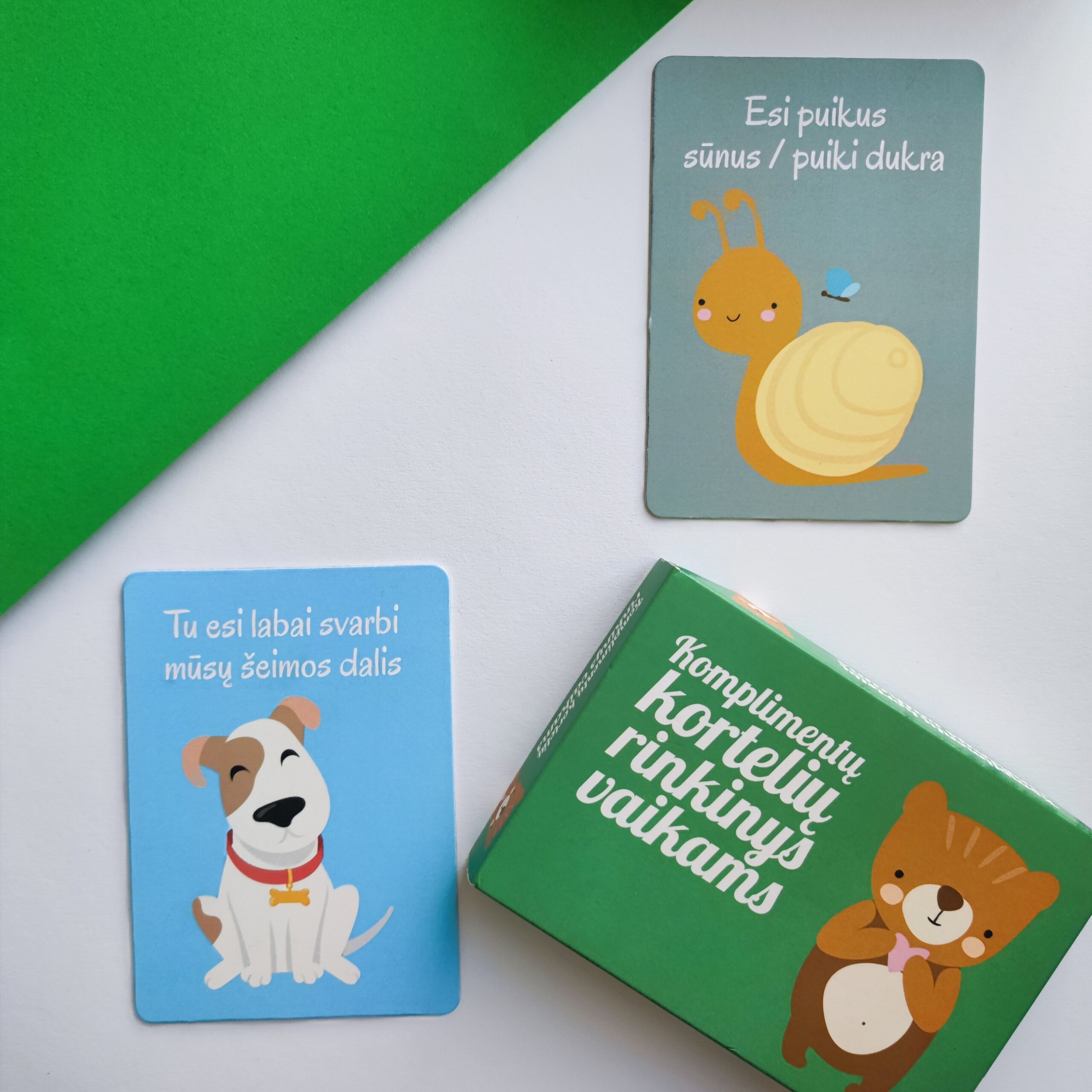 Komplimentų kortelių rinkinys vaikams 7 Komplimentų kortelių rinkinys vaikams - Image 5