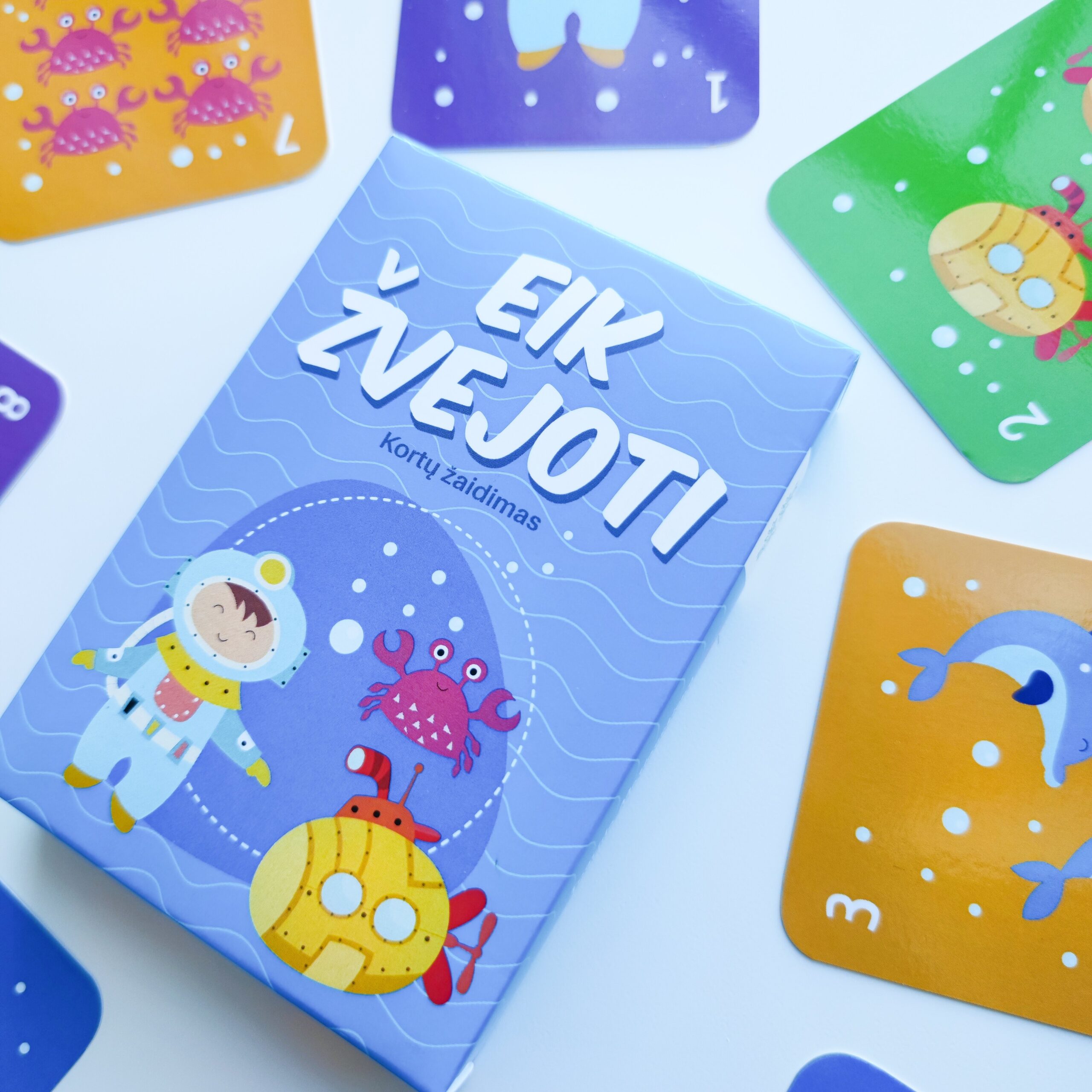 Kortų žaidimas "Eik žvejoti" 4 Kortų žaidimas "Eik žvejoti" - Image 2