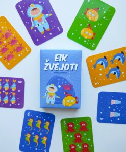 Kortų žaidimas "Eik žvejoti"