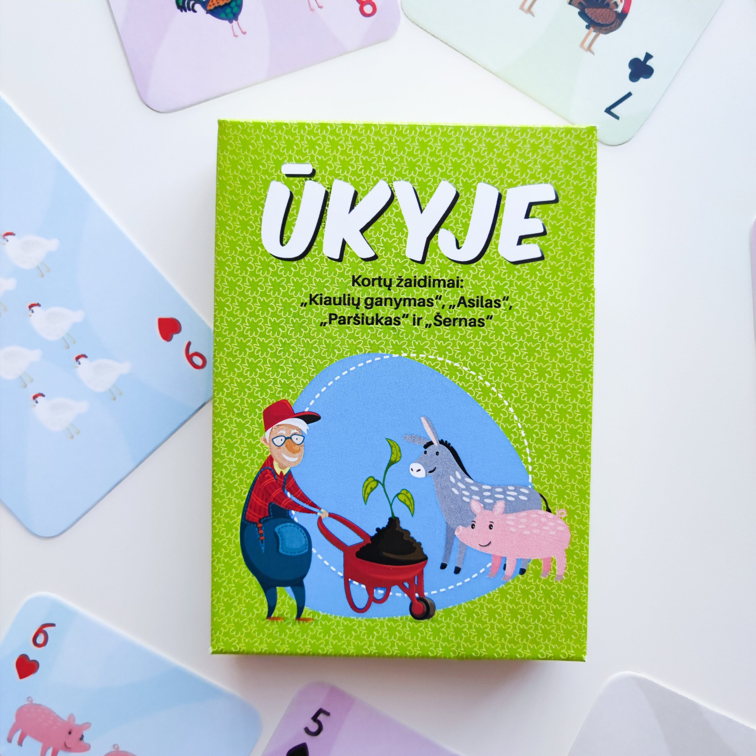 Kortų žaidimas "Ūkyje" 5 Kortų žaidimas "Ūkyje" - Image 3
