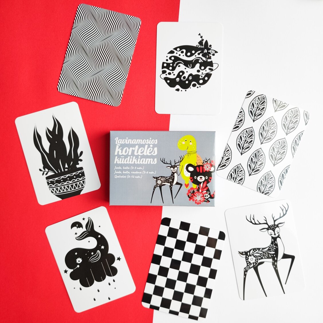 Lavinamosios kortelės kūdikiams 2 Lavinamosios kortelės kūdikiams