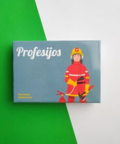 Alternative view of Lavinamųjų kortelių rinkinys „Profesijos“