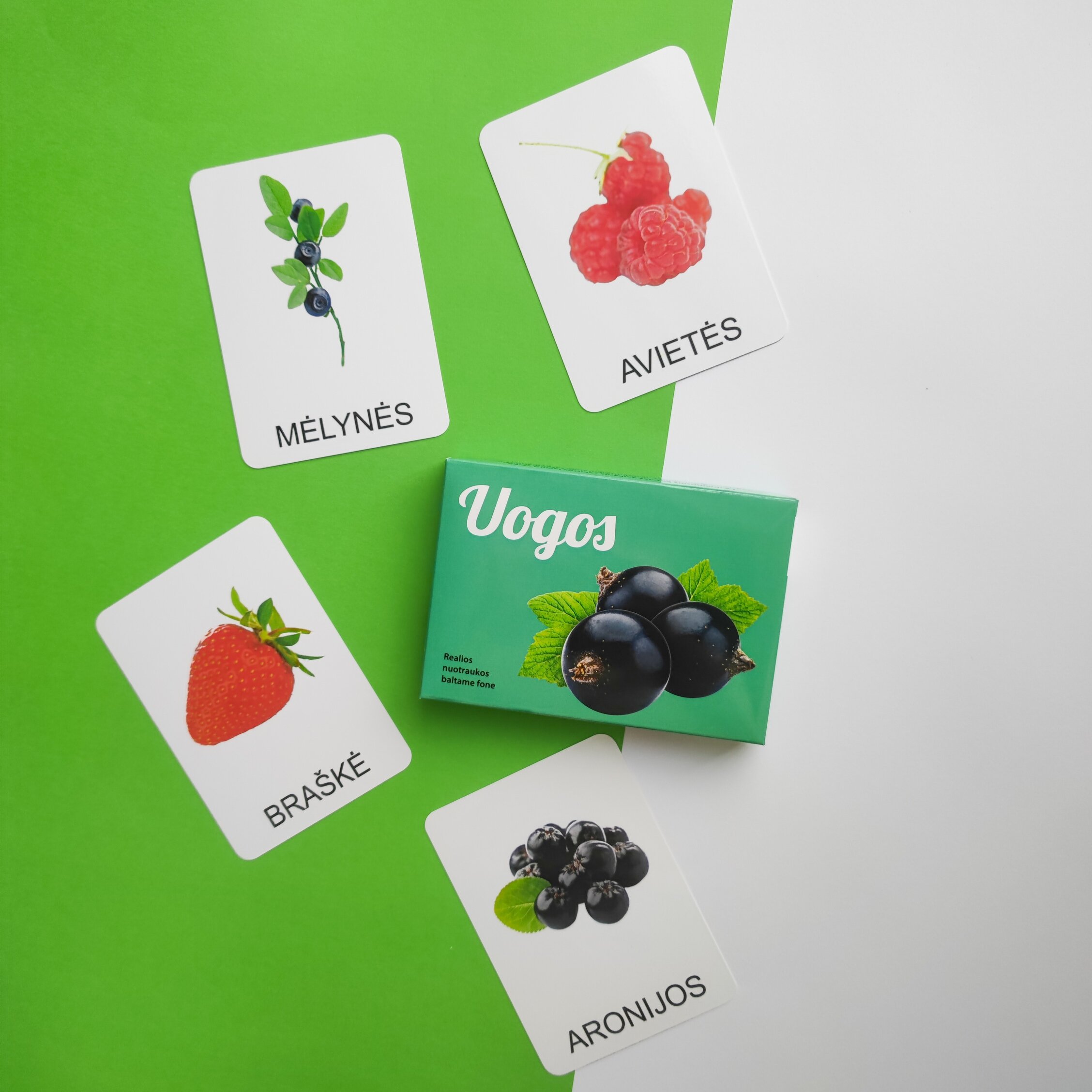 Lavinamųjų kortelių rinkinys „Uogos“ 5 Lavinamųjų kortelių rinkinys „Uogos“ - Image 3