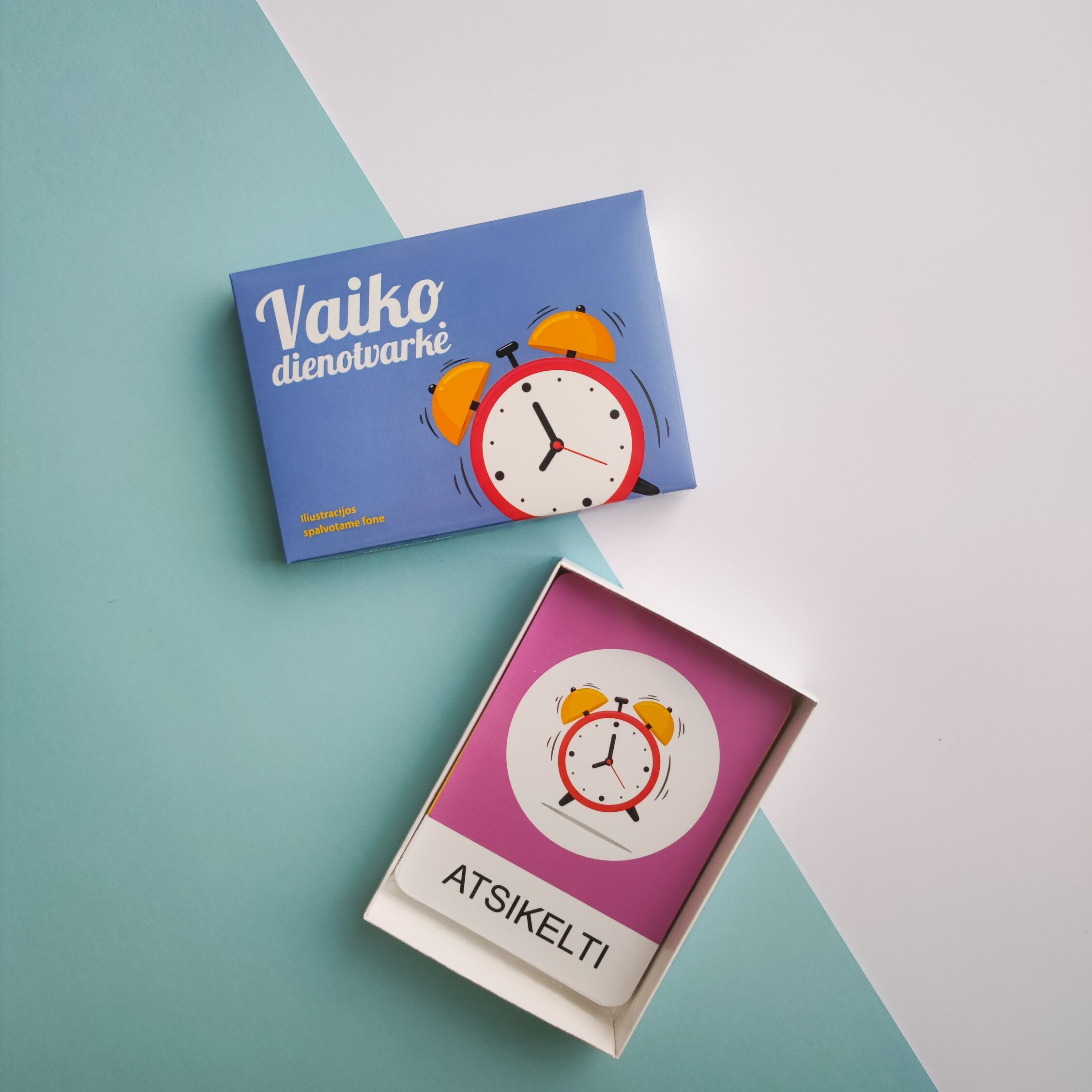 Lavinamųjų kortelių rinkinys „Vaiko dienotvarkė“ 5 Lavinamųjų kortelių rinkinys „Vaiko dienotvarkė“ - Image 3