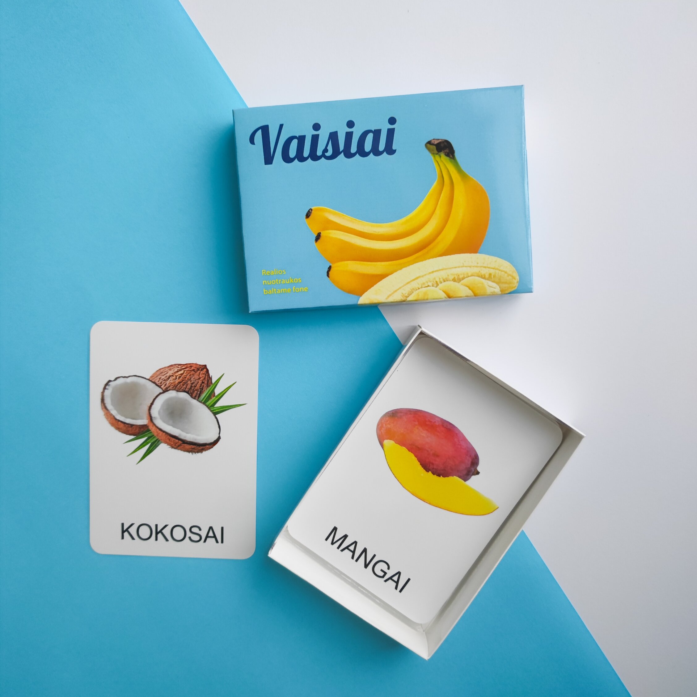 Lavinamųjų kortelių rinkinys „Vaisiai“ 6 Lavinamųjų kortelių rinkinys „Vaisiai“ - Image 4