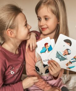 Lavinamųjų kortelių rinkinys „Veiksmažodžiai“