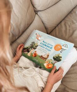 Mano pirma lavinamoji veiklos knyga su daugkartinio naudojimo lipdukais