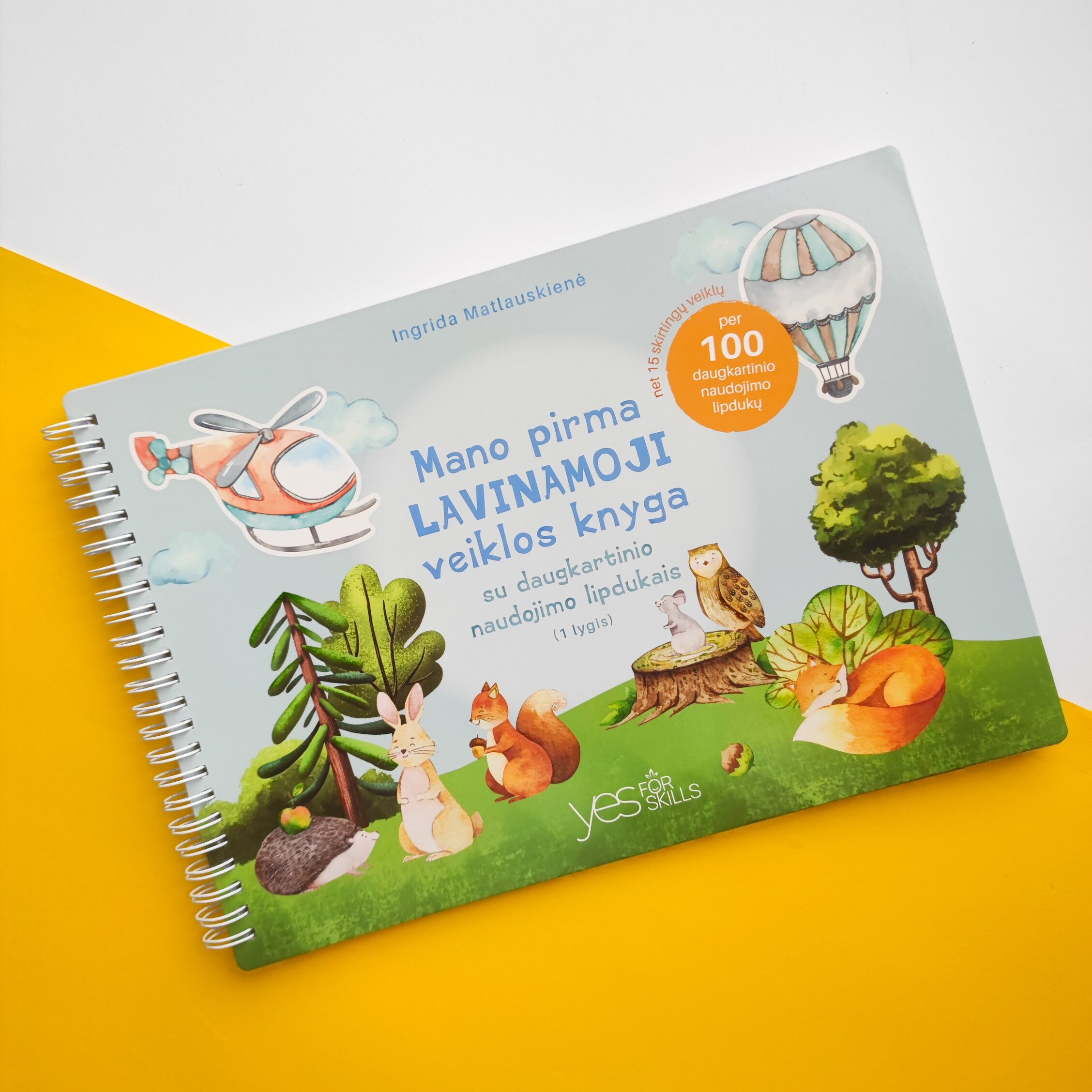 Mano pirma lavinamoji veiklos knyga su daugkartinio naudojimo lipdukais 6 Mano pirma lavinamoji veiklos knyga su daugkartinio naudojimo lipdukais - Image 4