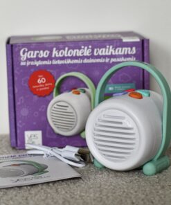Yes For Skills garso kolonėlė vaikams su įrašytomis lietuviškomis dainomis ir pasakomis