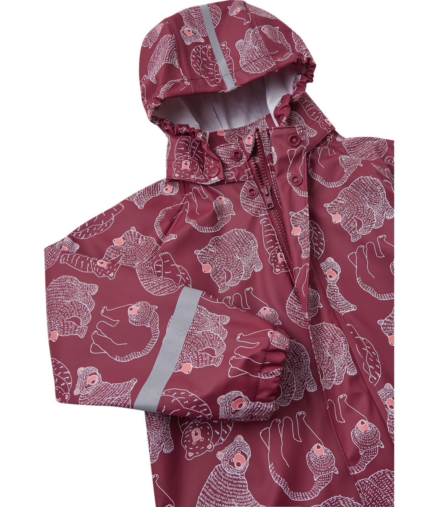 REIMA Vesi 5100025A - Jam Red 3955 vaikiška striukė 4 Jackets