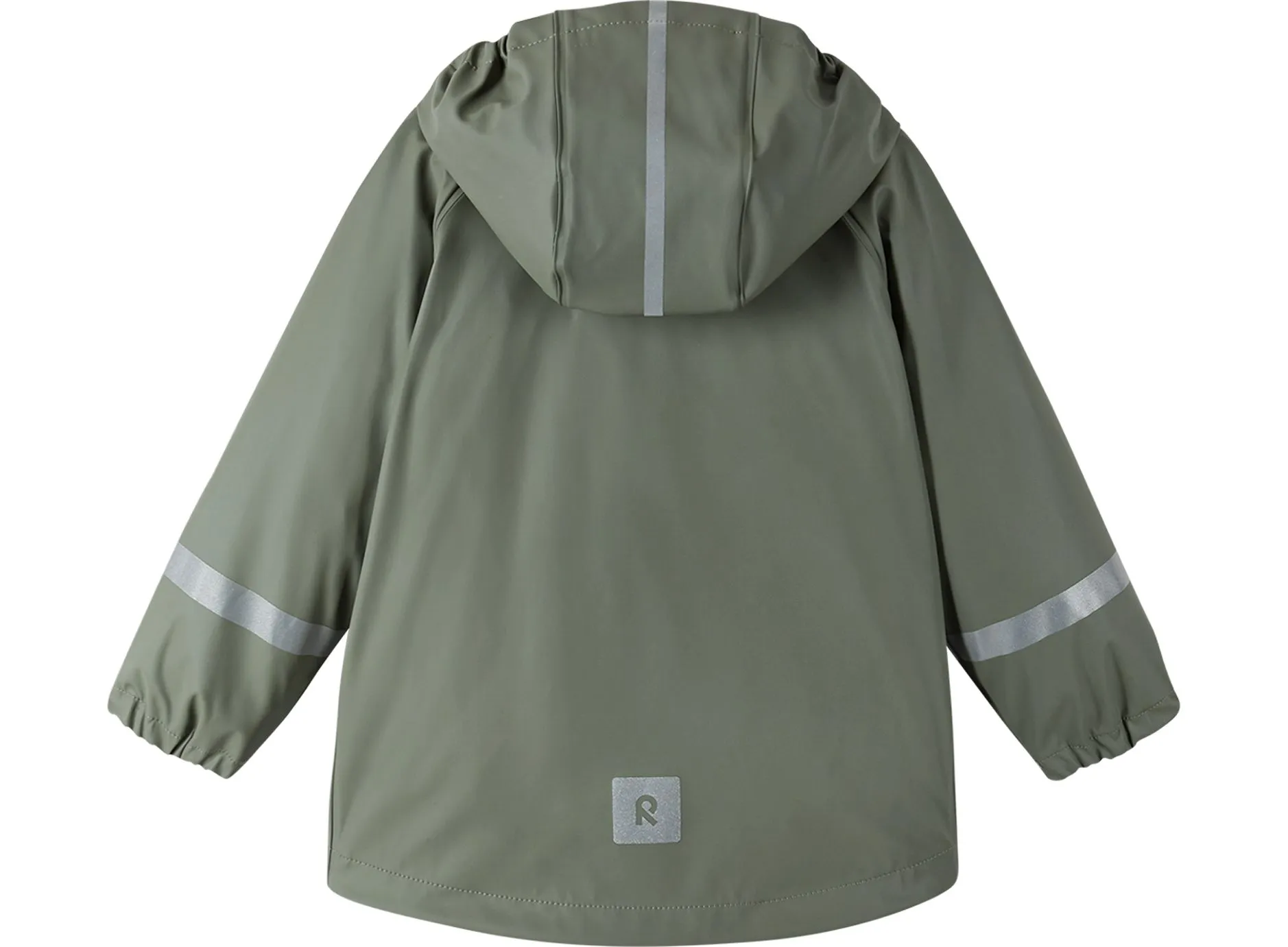 REIMA Lampi pilkai žalia striukė vaikams 5 Rainwear REIMA Lampi 5100023A Greyish Green For Kids
