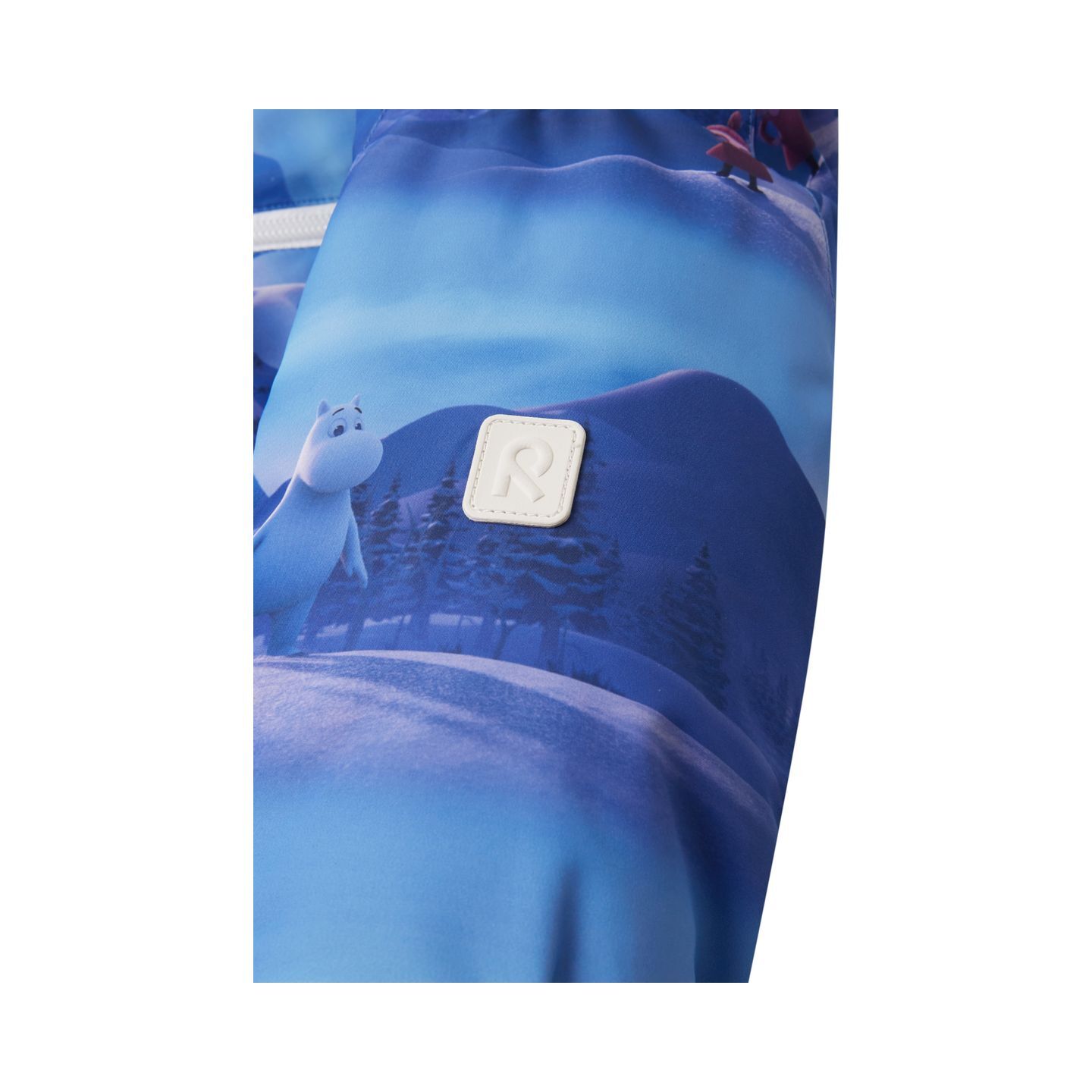 REIMA Moomin Knytte – Frozen Blue 6301 kombinezonas vaikams 8 Overalls REIMA Moomin Knytte Frozen Blue 6301 For Kids