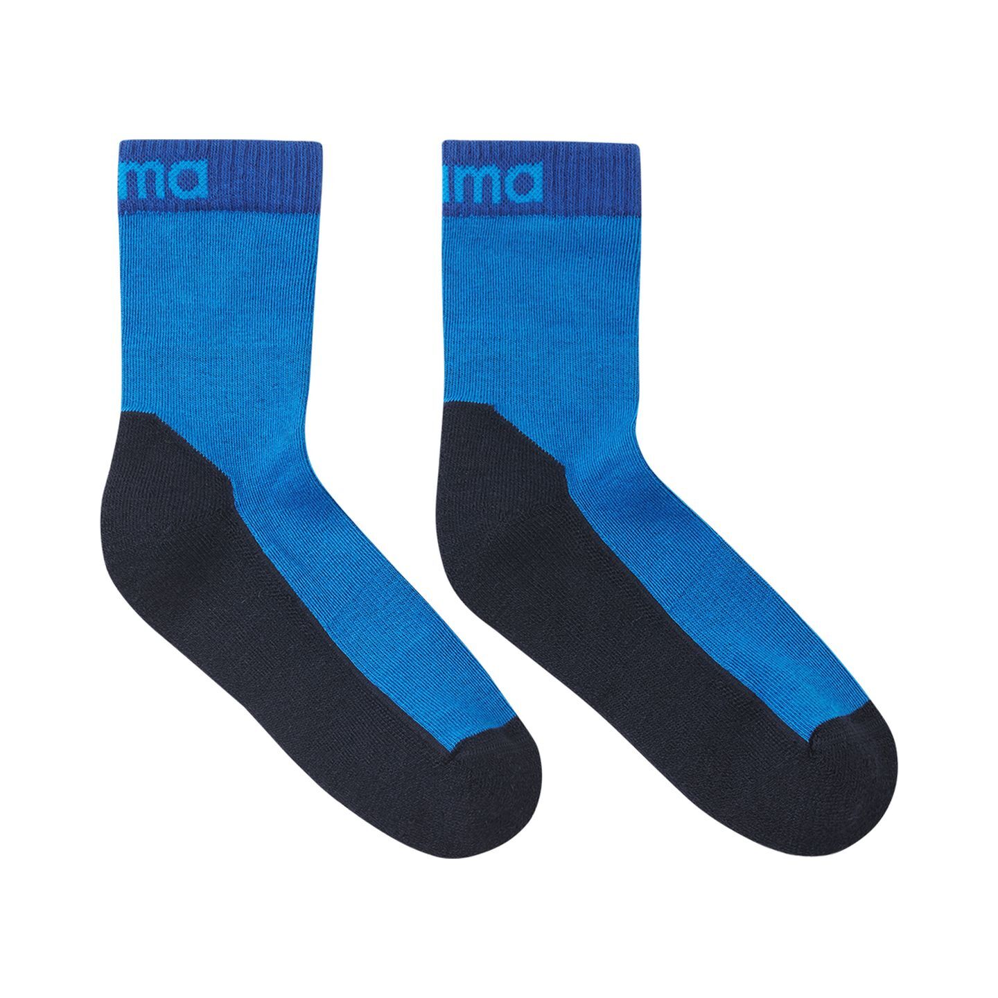 REIMA Villalla 5300051B vaikiškos kojinės 4 Socks REIMA Villalla 5300051B Cool blue