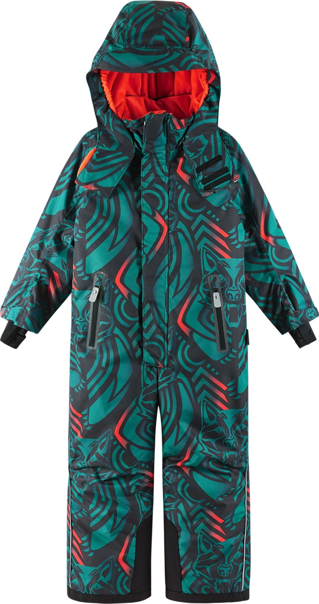 REIMA Reach 5100067C kombinezonas vaikams 4 Overalls REIMA Reach 5100067C Deeper Green For Kids