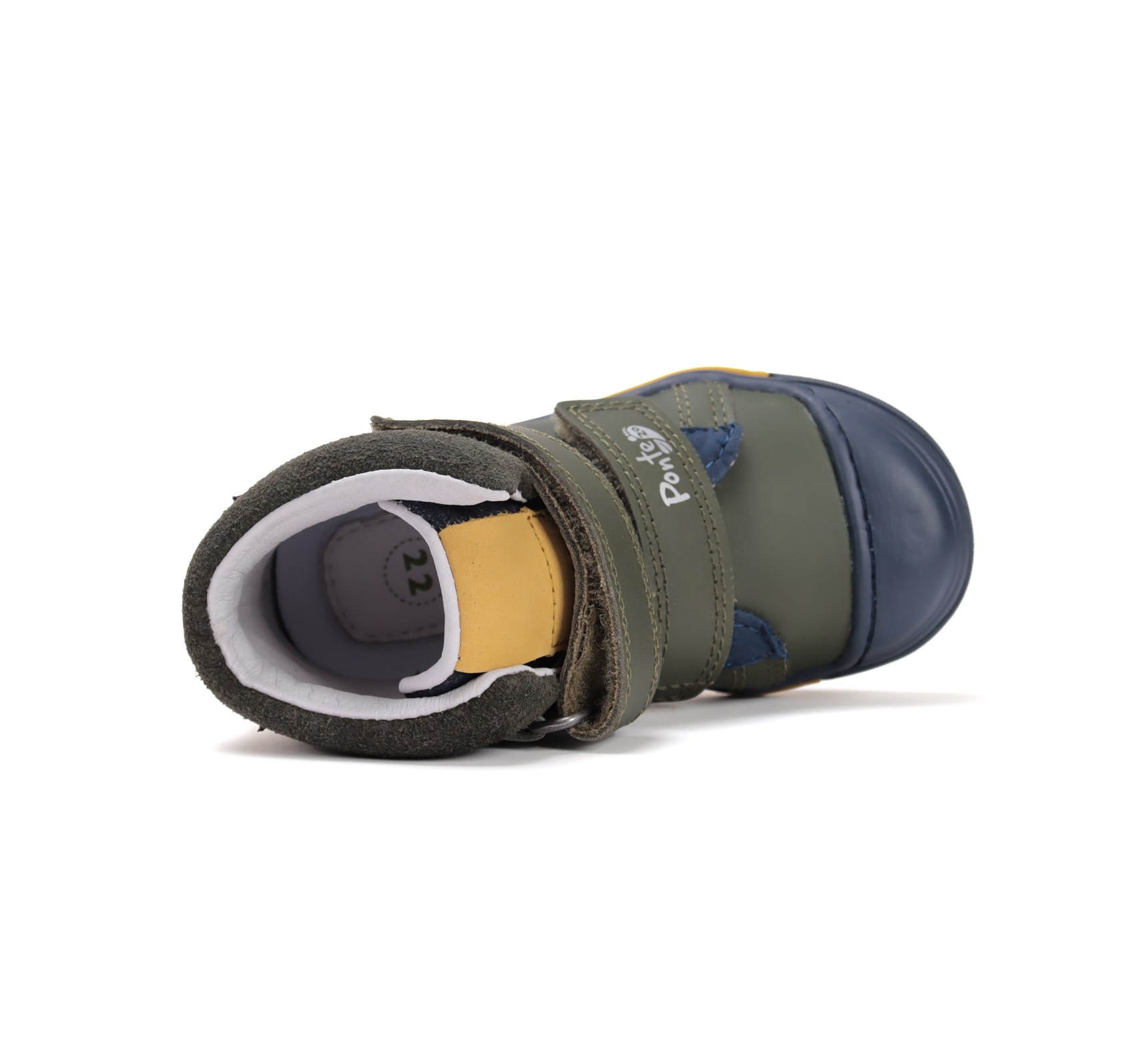 Ponte20 Tamsiai žali batai 28-33 d. DA06-5-2547L. Batai vaikams 6 Ponte20 Tamsiai žali batai 28-33 d. DA06-5-2547L. Batai vaikams. Tvirtas užkulnis