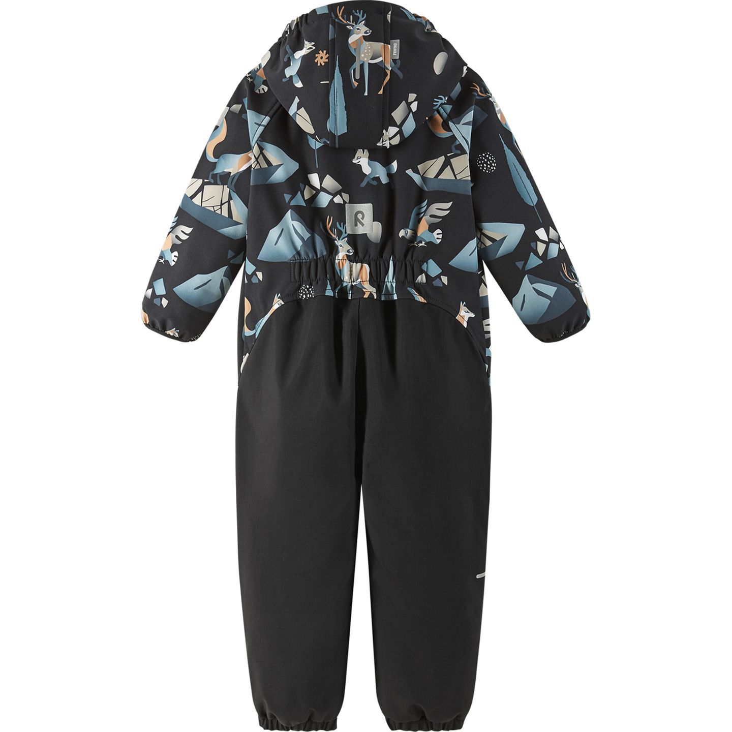 REIMA Mjosa 5100006D kombinezonas vaikams 7 Overalls REIMA Mjosa 5100006D Black