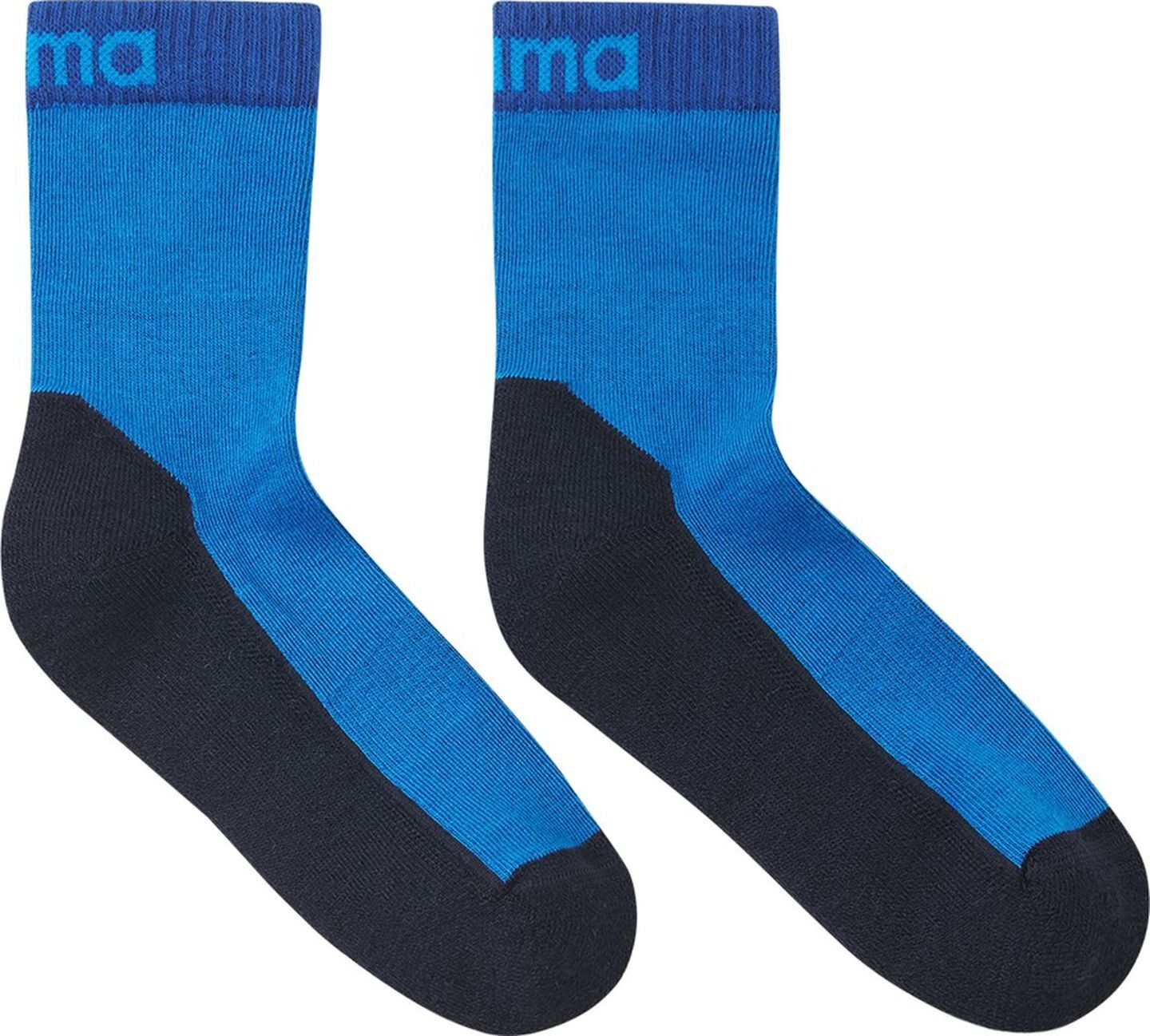 REIMA Villalla 5300051B vaikiškos kojinės 8 Socks REIMA Villalla 5300051B Cool blue