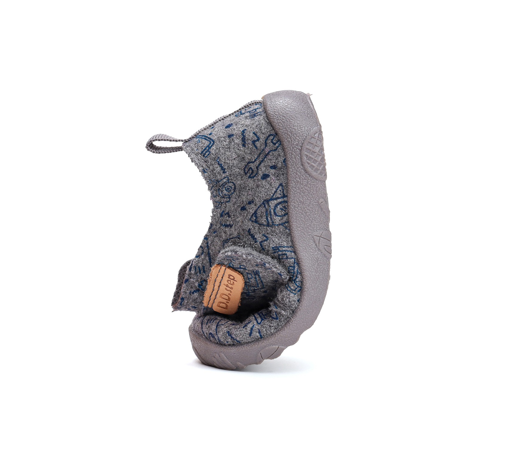 Barefoot veltinio šlepetės 26-31 d. C086-52717AM. D.D.Step (Vengrija). Batai vaikams 4 batukai vaikams D.D.Step (Vengrija) Barefoot veltinio šlepetės 26-31 d. C086-52717AM