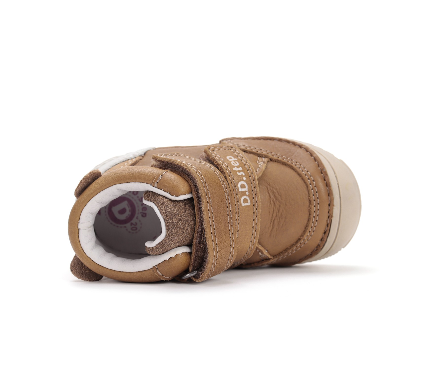 Rudi batai 20-25 d. S082-52873B. D.D.Step (Vengrija). Batai vaikams 6 batukai vaikams D.D.Step (Vengrija) Rudi batai 20-25 d. S082-52873B