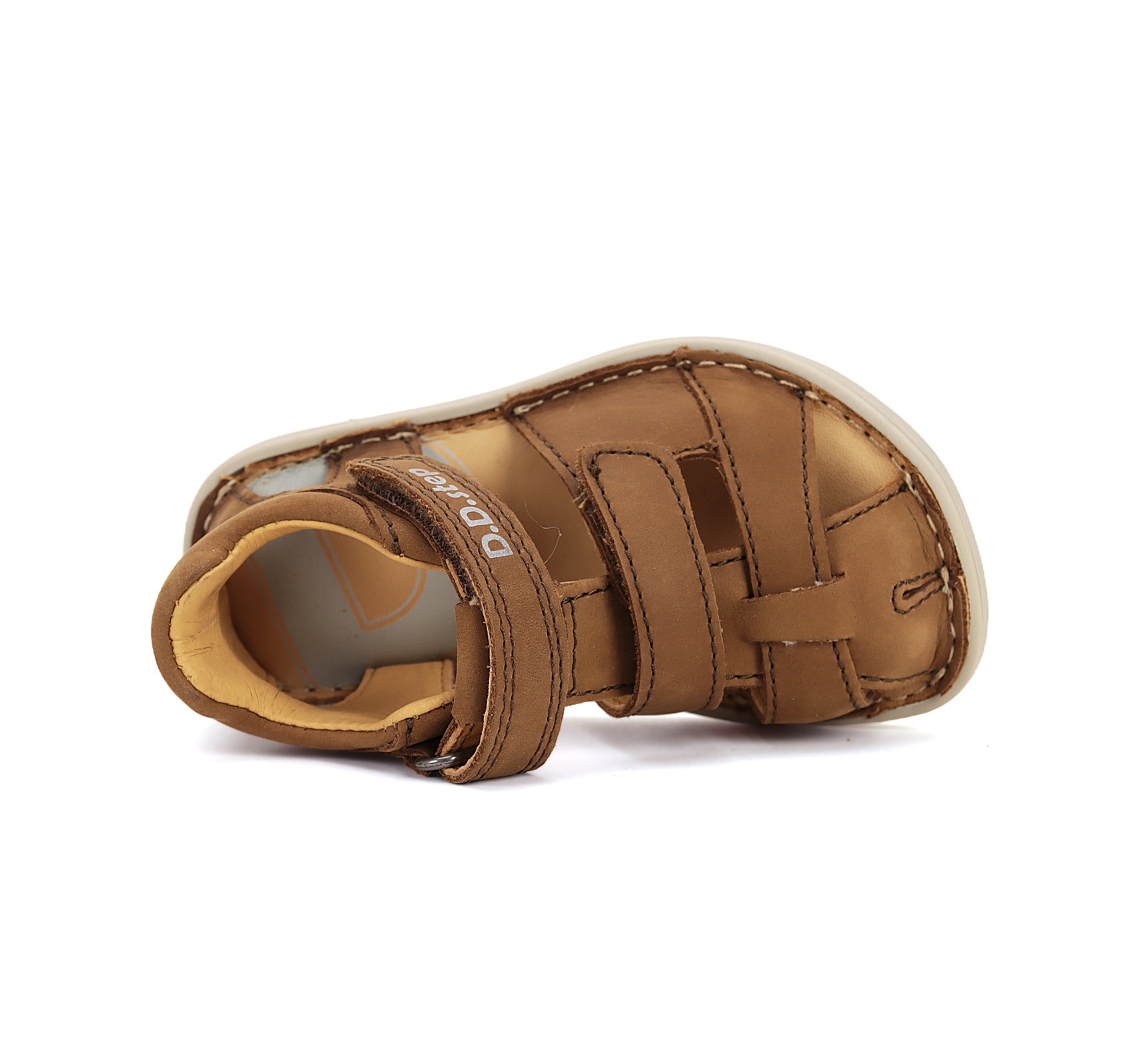 Rudos barefoot basutės 26-31 d. G076-51971AM. D.D.Step (Vengrija). Batai vaikams 6 batukai vaikams D.D.Step (Vengrija) Rudos barefoot basutės 26-31 d. G076-51971AM