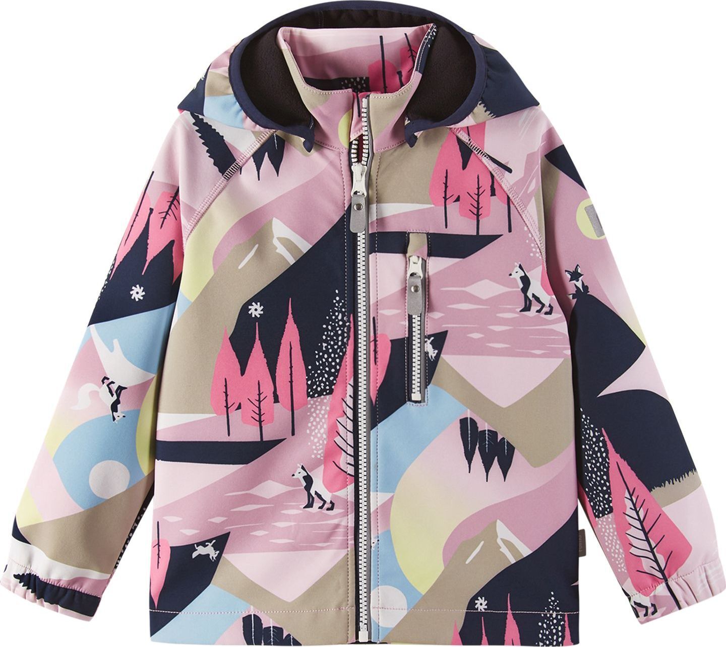 REIMA Vantti 5100009D striukė vaikams 8 Jackets REIMA Vantti 5100009D Grey Pink