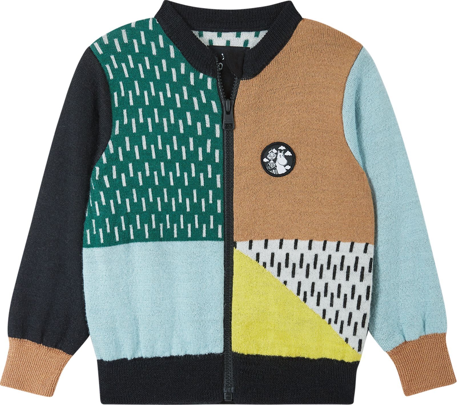 REIMA MOOMIN IDELAR 5200020B kombinezonas vaikams 9 Jumper REIMA MOOMIN IDELAR 5200020B Cool green 8789