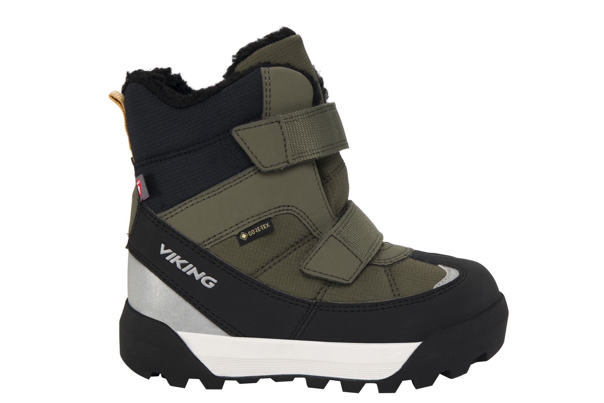 VIKING Expower Warm GTX 2V žieminai batai vaikams su GORETEX - Olive