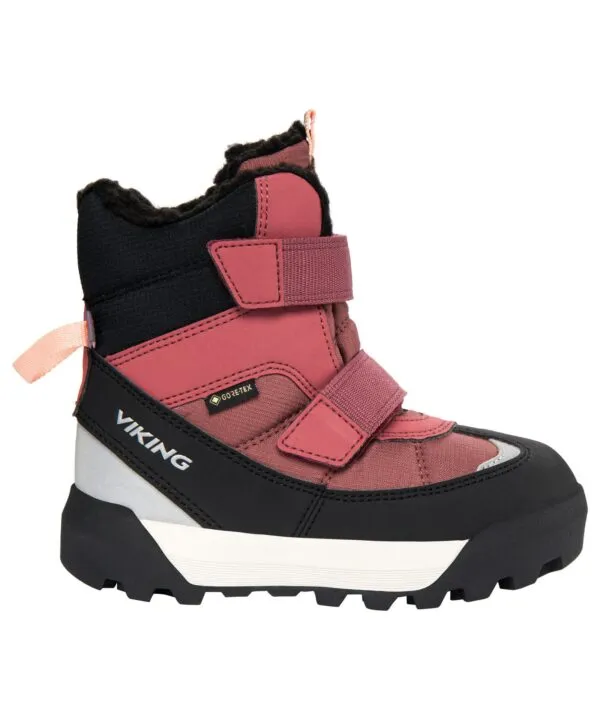 VIKING Expower Warm GTX 2V žieminai batai vaikams su GORETEX - Dark Pink