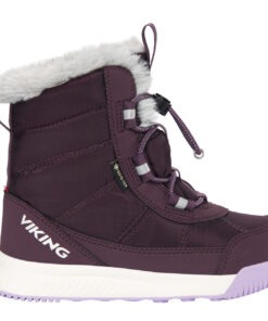 Viking itin lengvi žieminiai batai vaikams su GORE-TEX  Aery Warm GTX SL -  Grape/Lilac