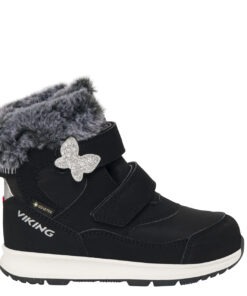 Viking žieminiai batai mergaitėms Belle Butterfly Warm GTX 2V Dark Pink
