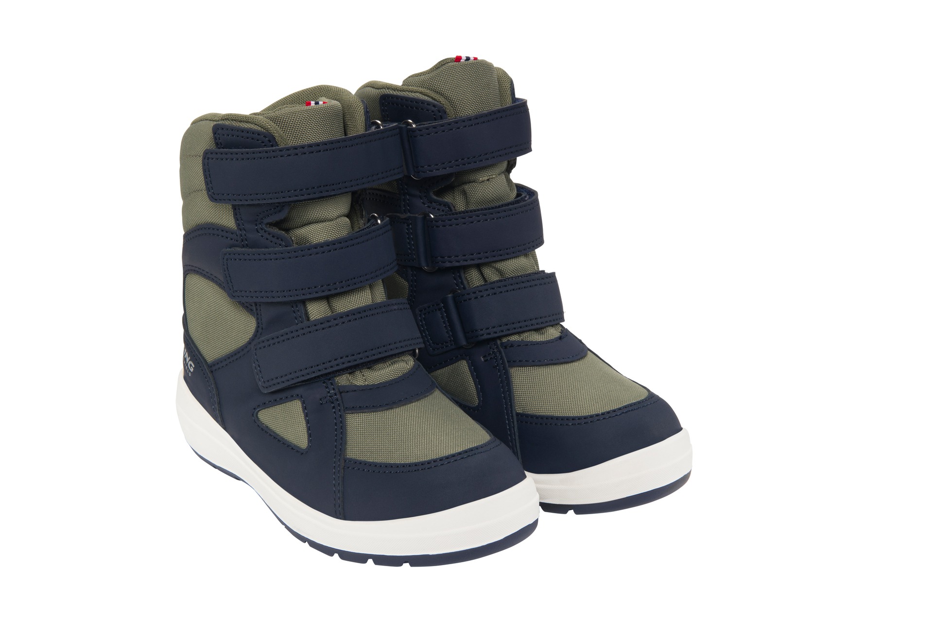 Viking žieminiai batai vaikams Fun Warm WP 3V Navy/Olive