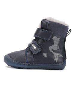 batukai vaikams D.D.Step (Vengrija)  Barefoot batai su vilna 25-31 d. W063-52263MW