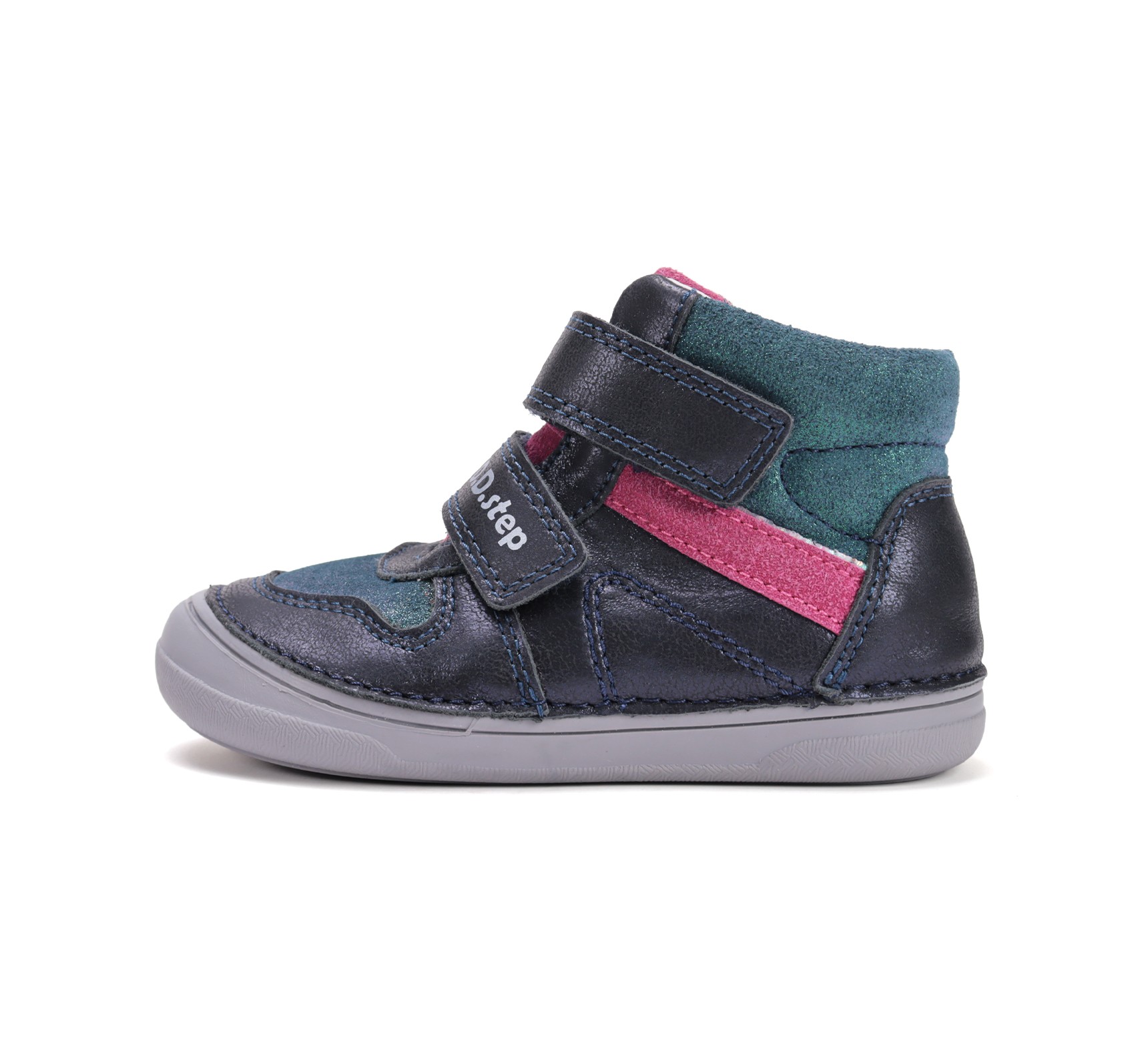 Mėlyni batai 26-31 d. A078-52162DM. D.D.Step (Vengrija). Batai vaikams 3 batukai vaikams D.D.Step (Vengrija) Mėlyni batai 26-31 d. A078-52162DM