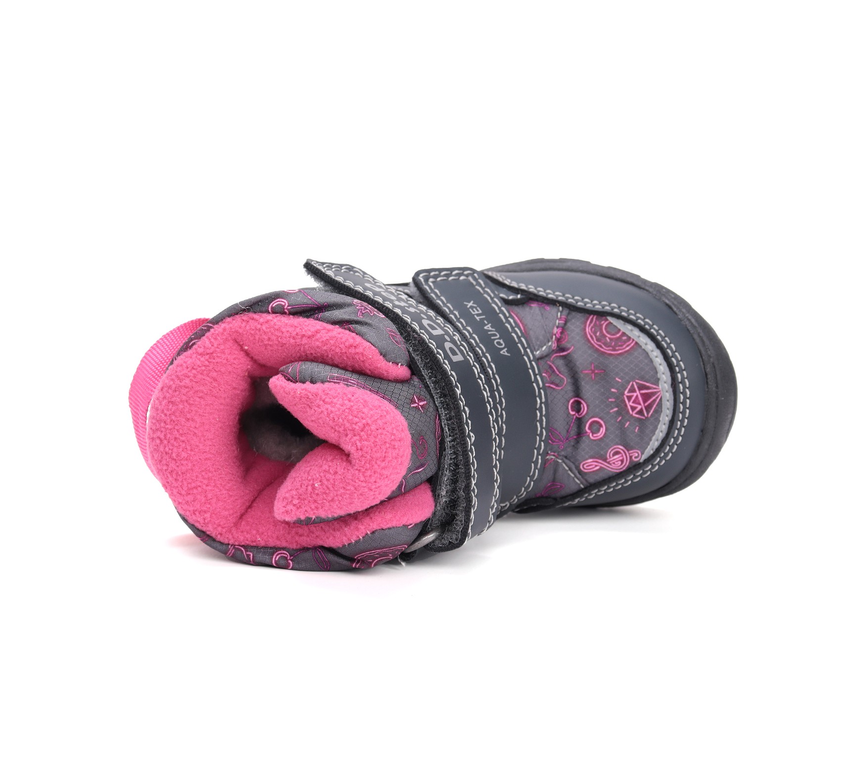 Sniego batai su vilna 22-27 d. P081-52616. D.D.Step (Vengrija). Batai vaikams 6 batukai vaikams D.D.Step (Vengrija) Sniego batai su vilna 22-27 d. P081-52616