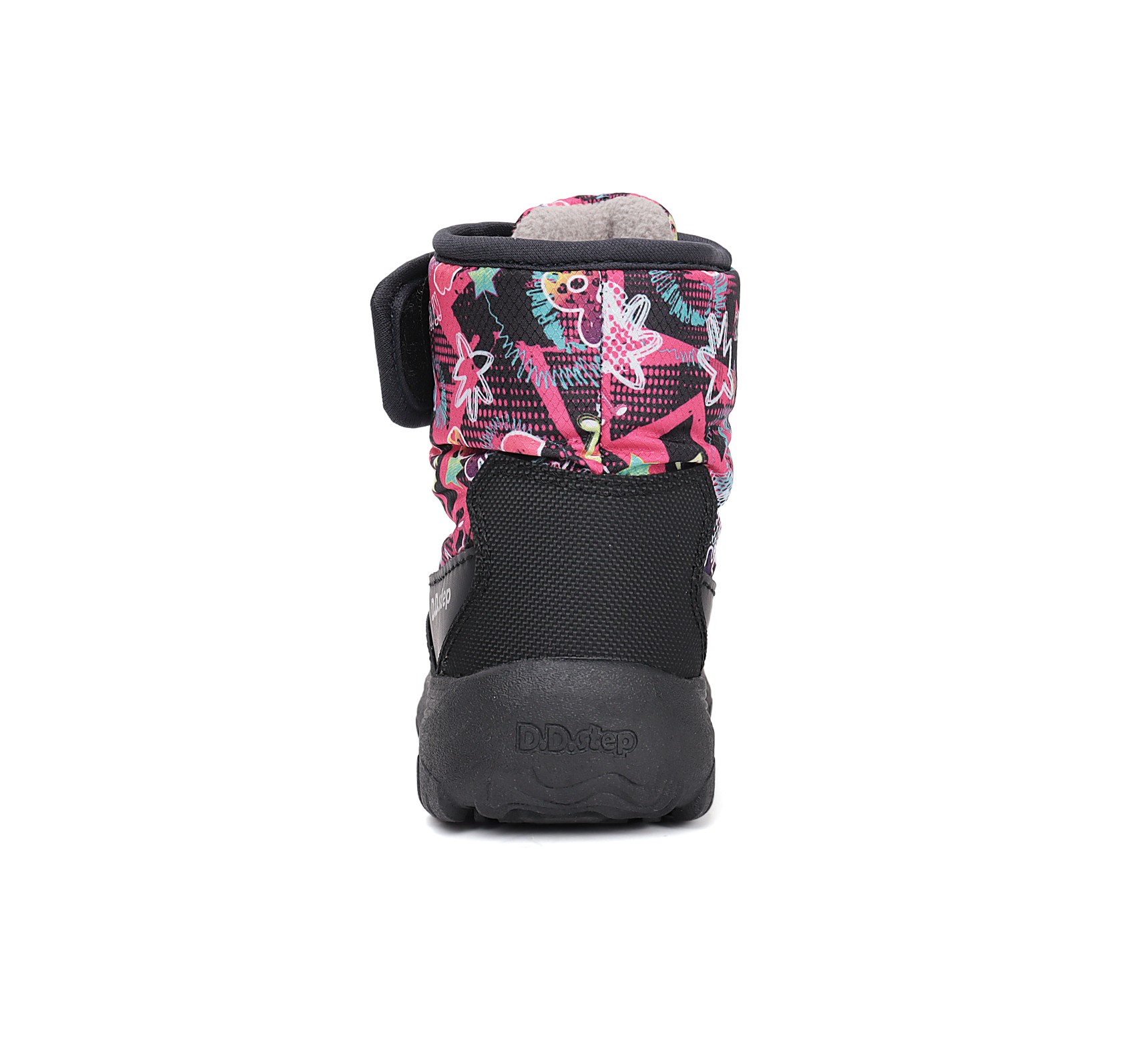 Sniego batai su vilna 28-33 d. P081-52502BL. D.D.Step (Vengrija). Batai vaikams 4 batukai vaikams D.D.Step (Vengrija) Sniego batai su vilna 28-33 d. P081-52502BL