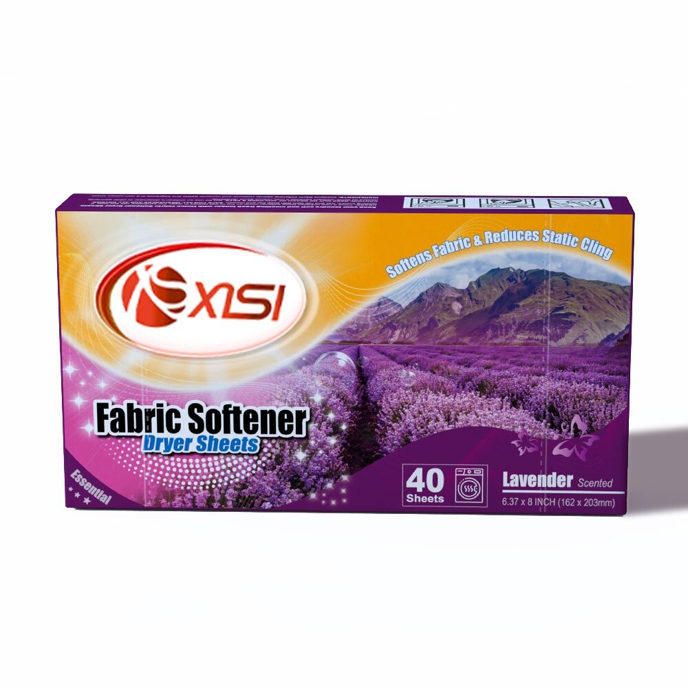 Ekologiški kvapnūs džiovyklės lapeliai su audinių minkštikliu, 40 vnt, levandų kvapo 3 Ekologiški kvapnūs džiovyklės lapeliai su audinių minkštikliu, 40 vnt, levandų kvapo