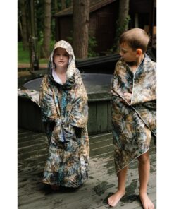 Mikropluošto pončas Skilsas Boho miškas, 60 x 60 cm